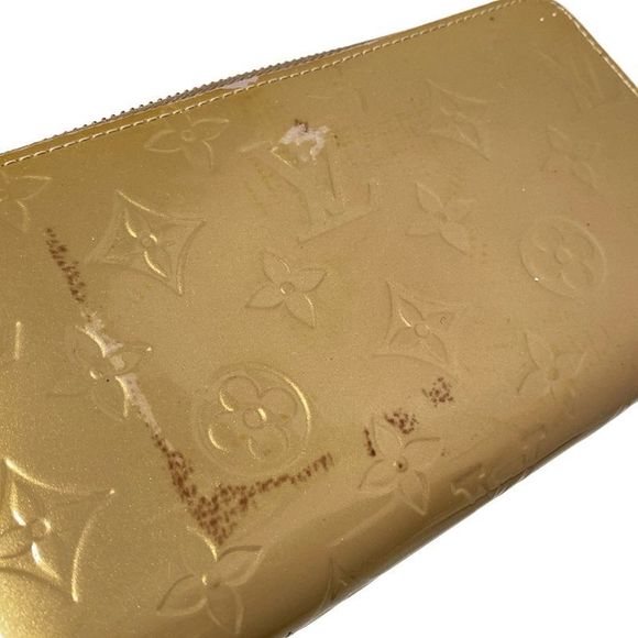 Louis Vuitton Monogram Vernis Zippy Wallet M91470 Noisette Leather - Picture 6 of 9